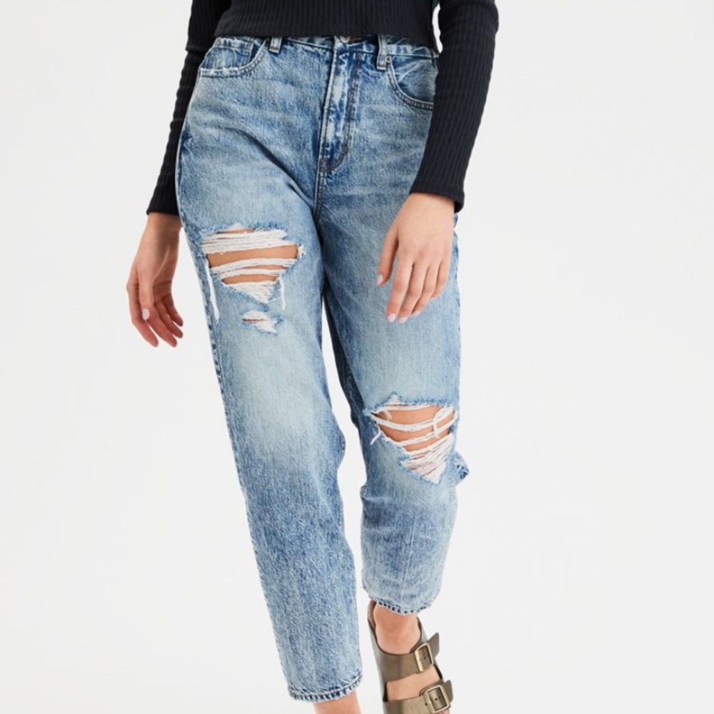 Curvy mom jeans